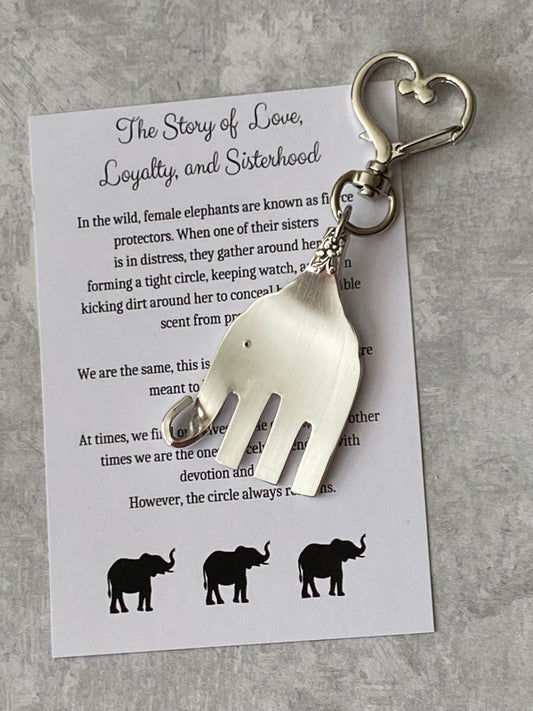 Elephant keychain
