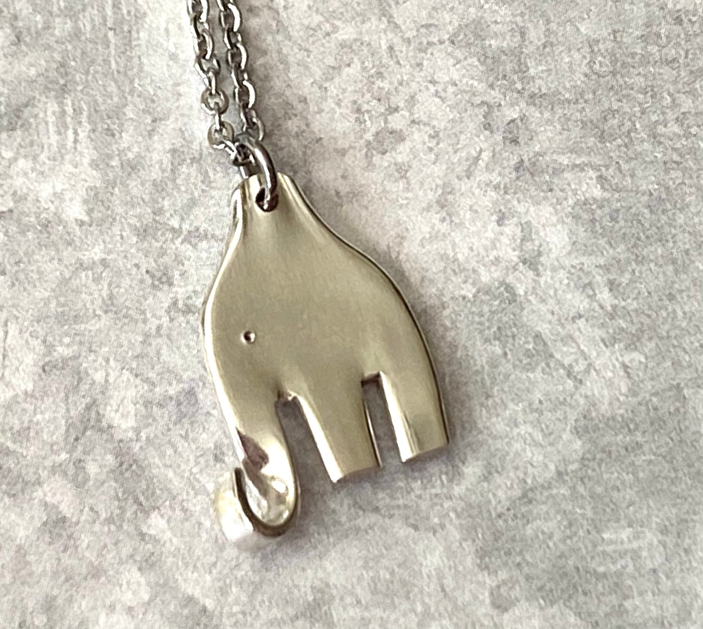 Baby Elephant Necklace